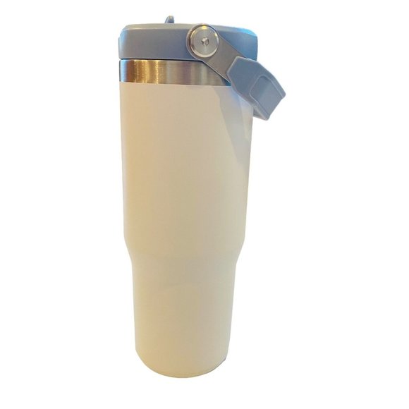 Stanley The Iceflow Flip Straw Tumbler 30 oz Polar White *Flaw* - Picture 4 of 13